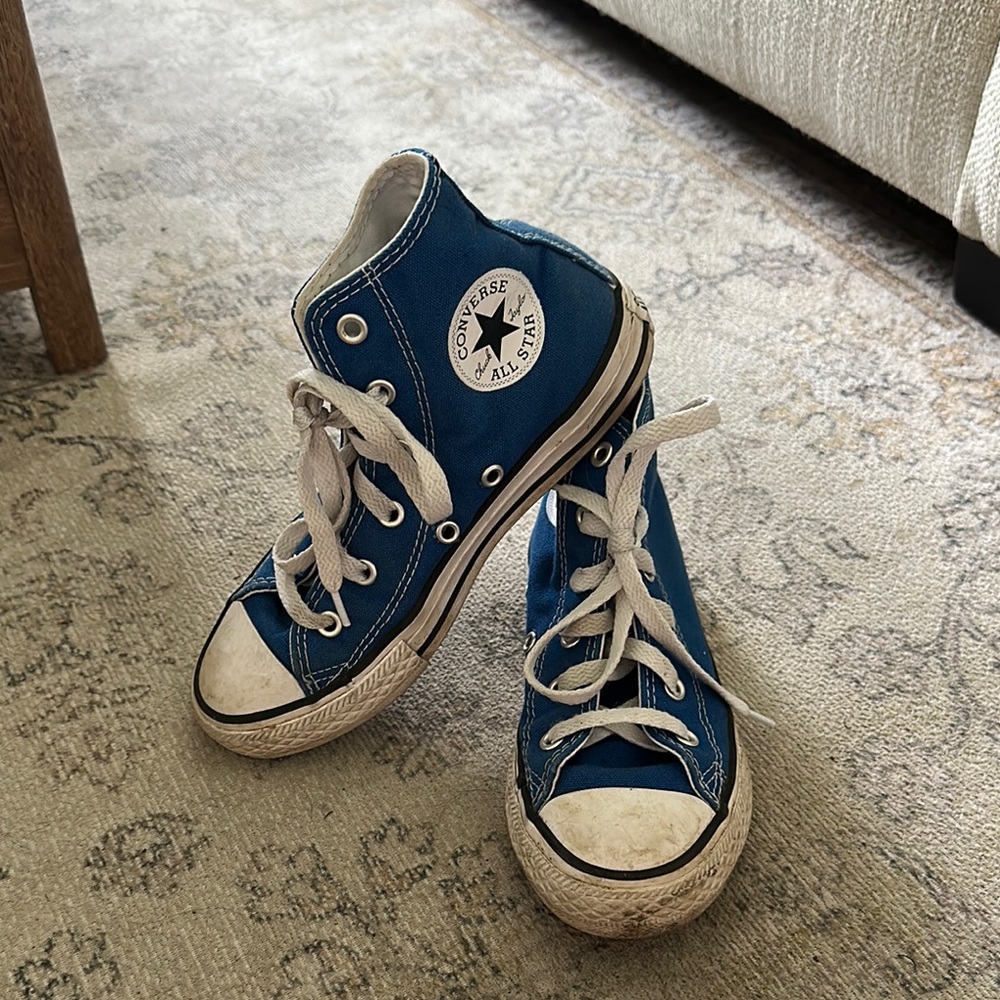 Converse Kids' Blue High-Top Sneakers